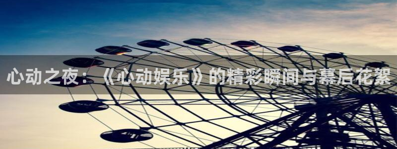 卧龙娱乐怎么样：心动之夜：《心动娱乐》的精彩瞬间与幕后花絮